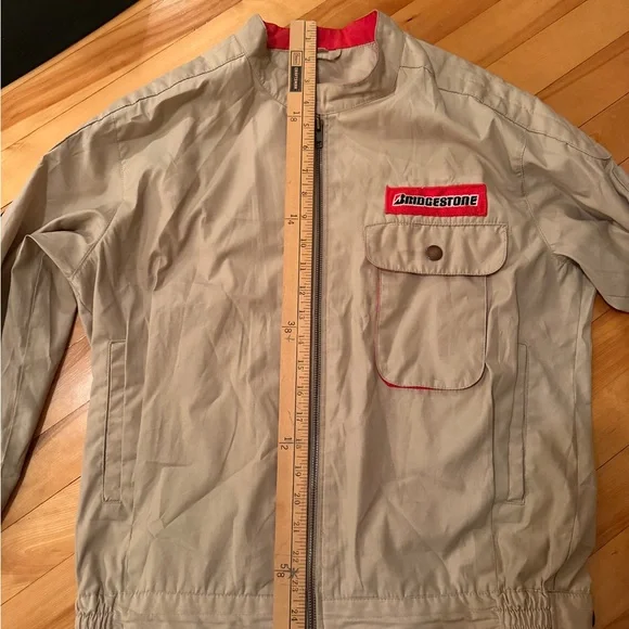 Bridgestone Work Beige Jacket Racing - Picture 5 of 8